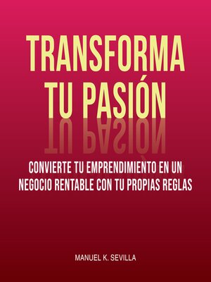 cover image of Transforma Tu Pasión